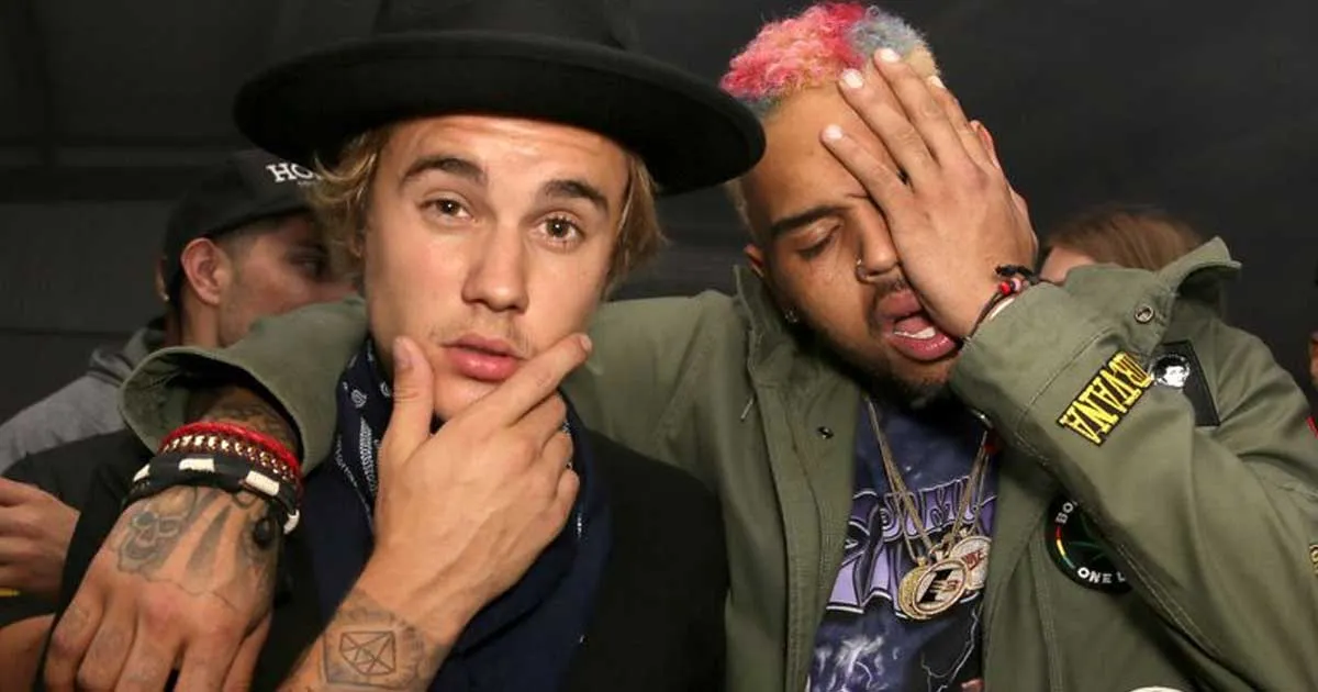 Ketika Justin Bieber Dukung Chris Brown yang Terciduk Kasus Perkosaan