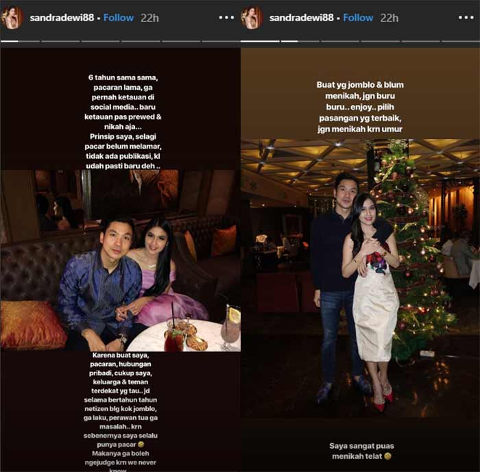 Curhat Sandra Dewi