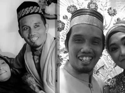Istri ustaz Maulana meninggal