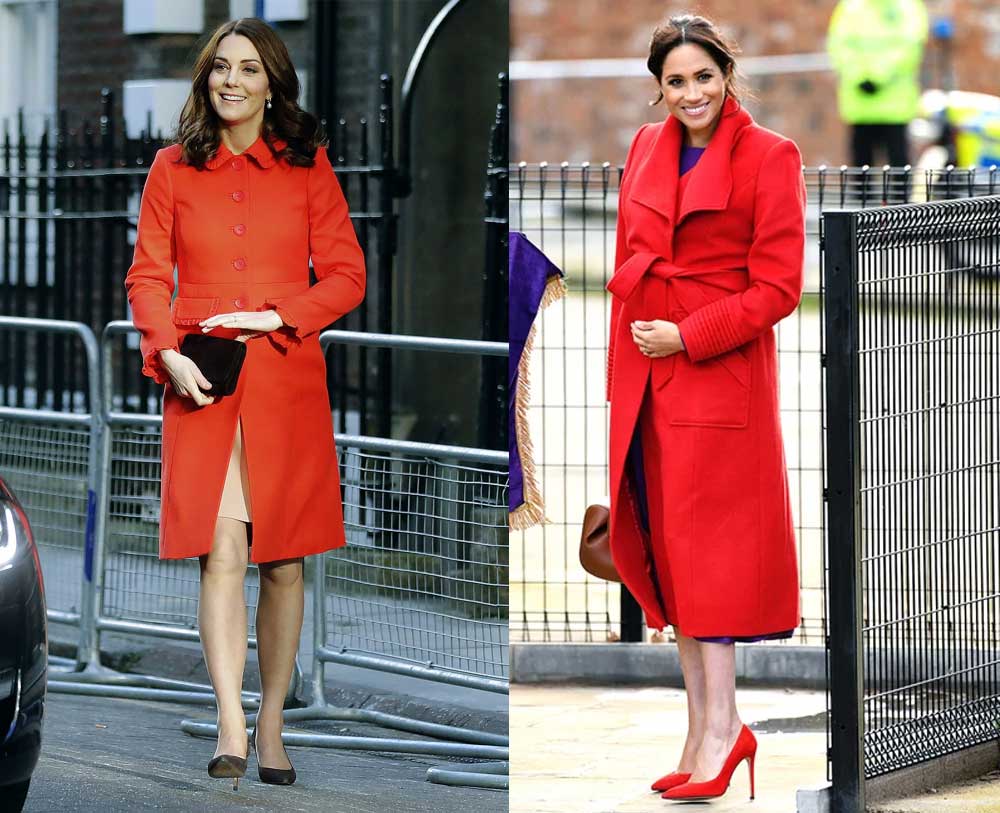 baju-hamil-meghan-markle dan kate middleton