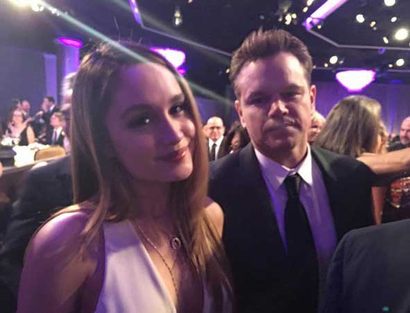 foto-cinta-laura-dan-artis-hollywood matt damon