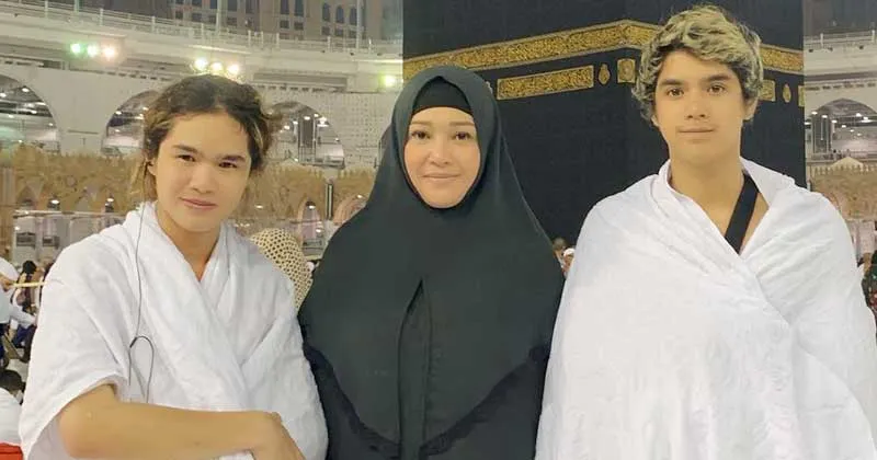 Kelakuan Maia Estianty Saat Ibadah Umroh Banjir Kritikan
