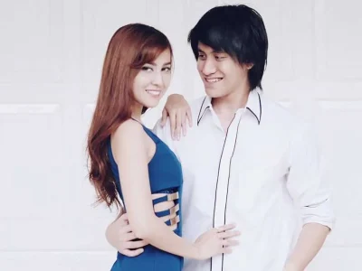foto-mesra kevin aprilio dan vicy melanie