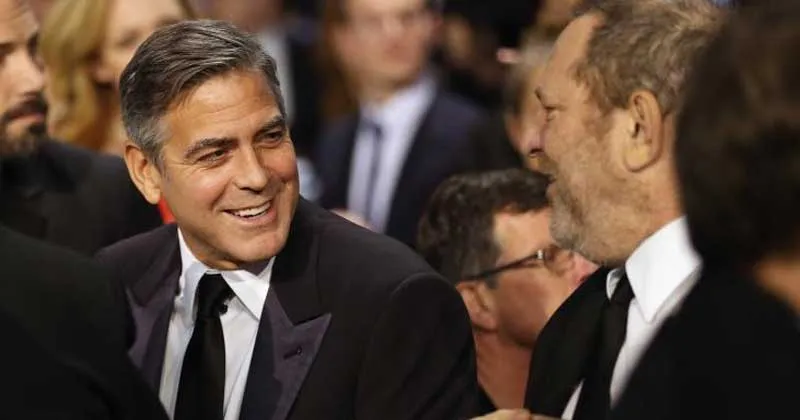 George Clooney dan Gengnya Kompak Usik Harvey Weinstein