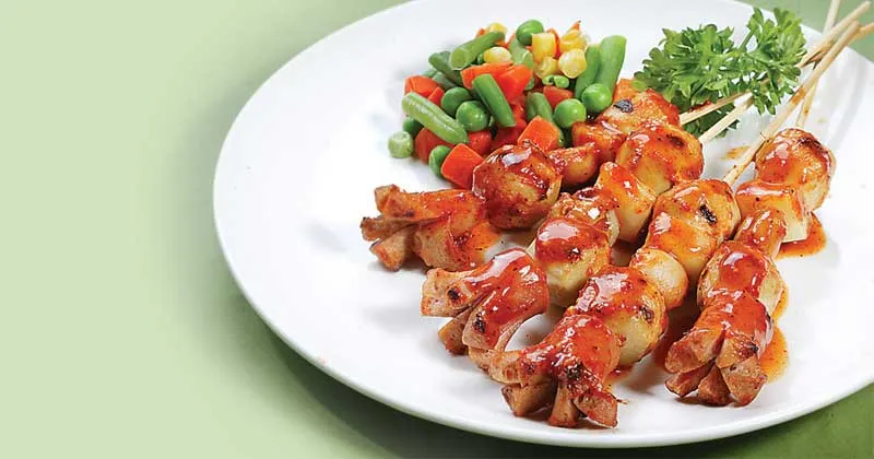 Sate Bakso Pedas