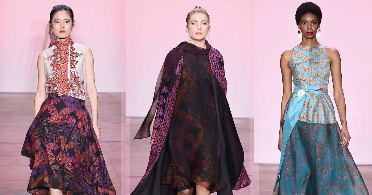 Pesona Batik Nusantara di Panggung New York Fashion Week 2019