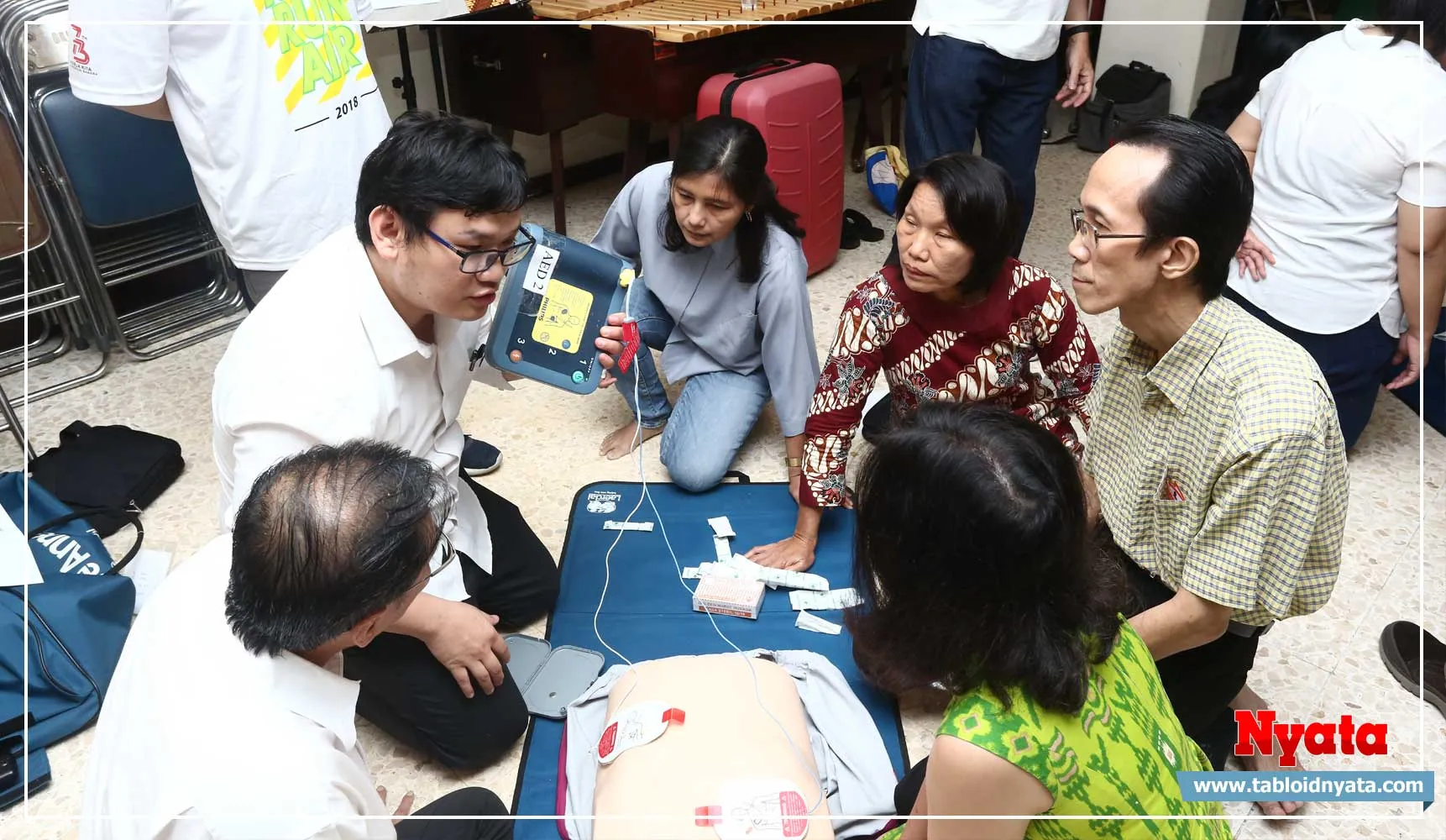 Sadari Bahaya Jantung Koroner, GKI Pregolan Surabaya Akhirnya Gelar BLS