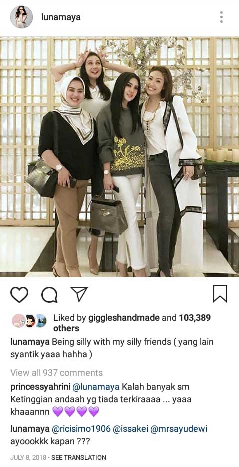 foto-syahrini-dan-luna-maya 3