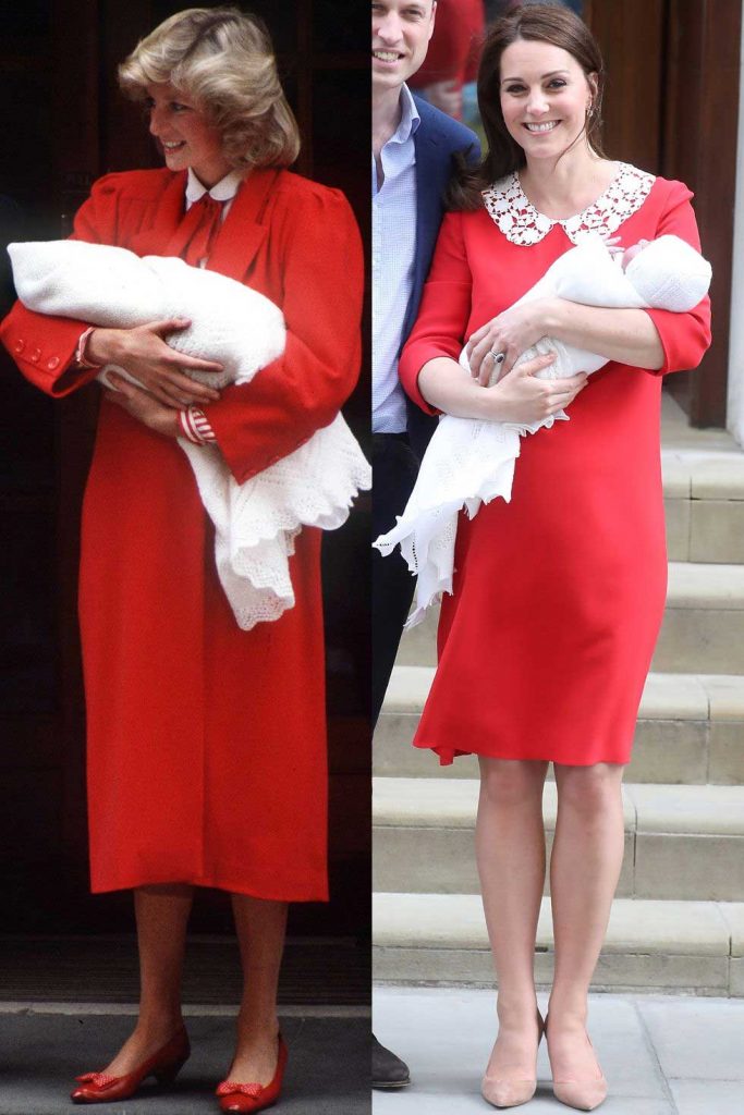 gaun merah kate middleton