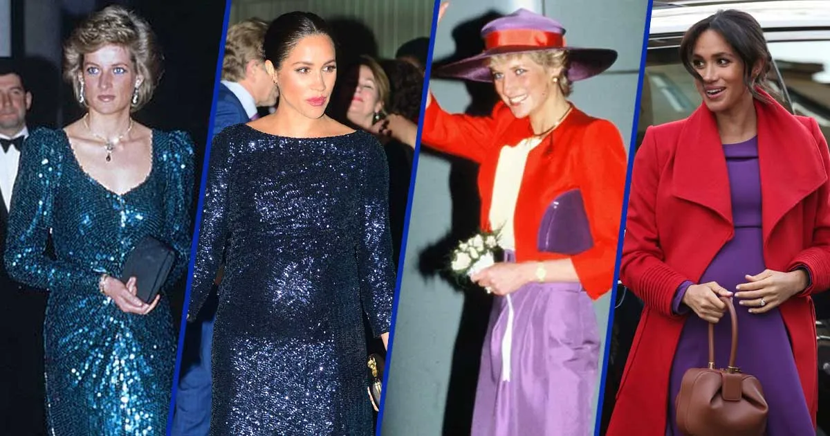 4 Gaya Kece Putri Diana yang Dicontek Meghan Markle