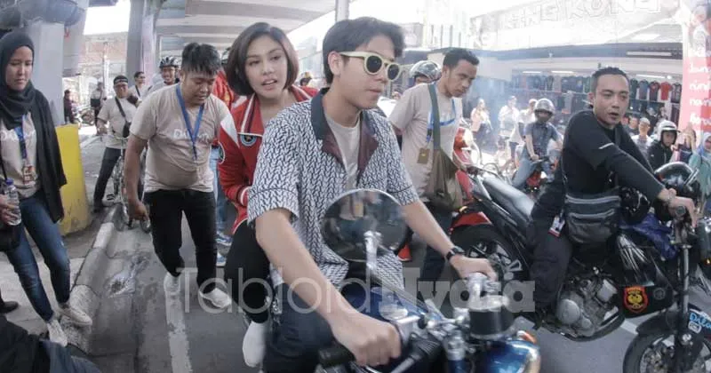 Mengintip Keseruan Konvoi 1000 Motor di Hari Dilan