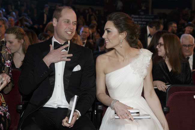 kate-middleton-dan-pangeran william di bafta 2019 3 (2)