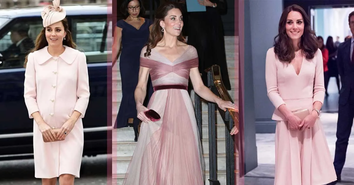 5 Inspirasi Dress Pink Kate Middleton Cocok untuk Rayakan Valentine