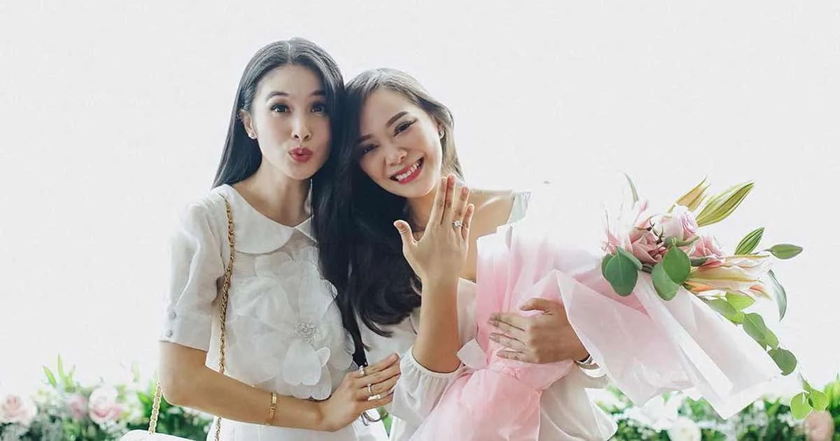 Yuanita Christiani Dapat Kejutan Manis dari Sandra Dewi