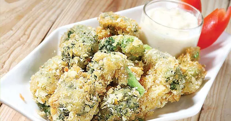 Brokoli Goreng Saus Keju
