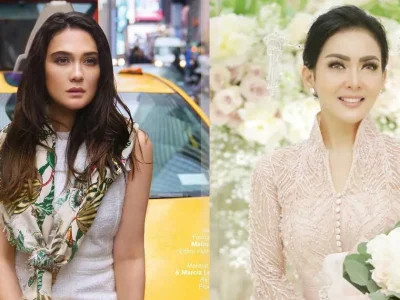 Luna Maya liburan di Perancis