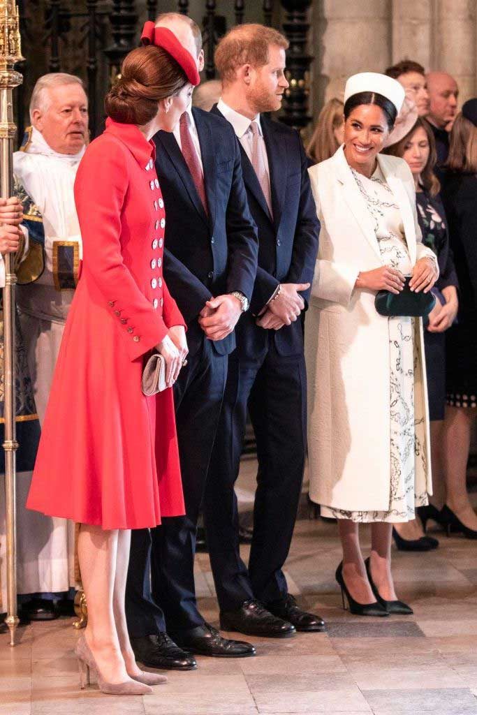 foto-kate-middleton dan meghan markle di commonwealth day (2)