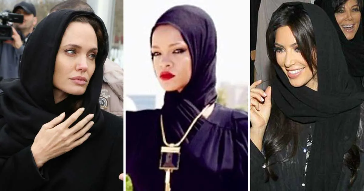 11 Seleb Mancanegara Tampil Kalem dalam Balutan Hijab