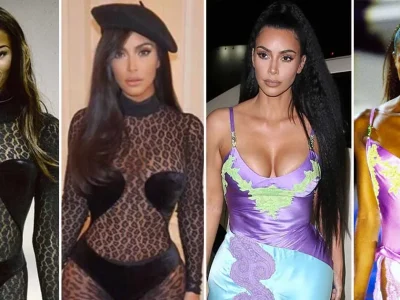 gaya kim kardashian nyontek naomi campbell 1