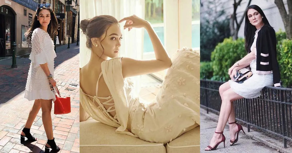 Tiru Gaya Luna Maya yang Elegan dalam Balutan Outfit Putih