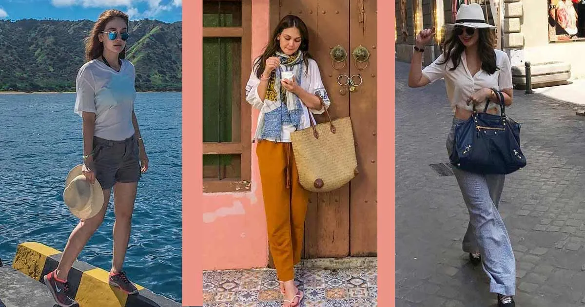 Yuk Tiru 15 Gaya Simpel Luna Maya Saat Keliling Dunia
