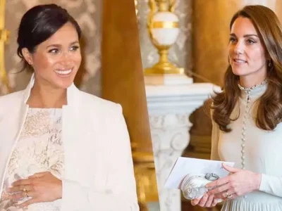 penampilan-kate-middleton-dan meghan markle 2