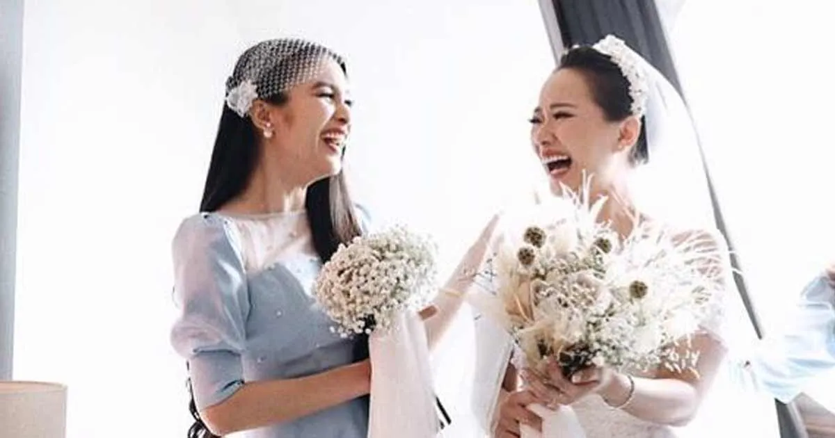 Penuh Haru! Curhatan Sandra Dewi di Pernikahan Yuanita Christiani