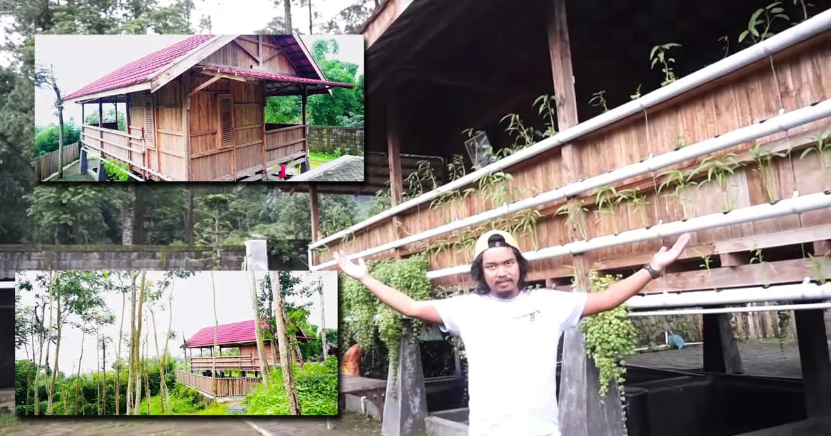Menjelajah Uniknya Rumah Dodit Mulyanto yang Ada di Hutan
