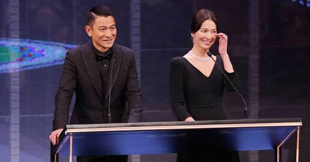 Ucapan Manis Andy Lau untuk Song Hye Kyo di Hong Kong Film Awards