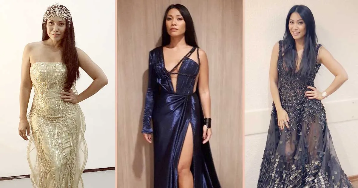 7 Gaun Glamor Anggun C. Sasmi Ini Cocok untuk Tampilan Red Carpet