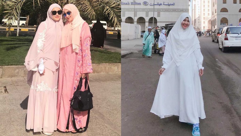 gaya-berhijab-ayu-ting-ting dan via vallen (2)