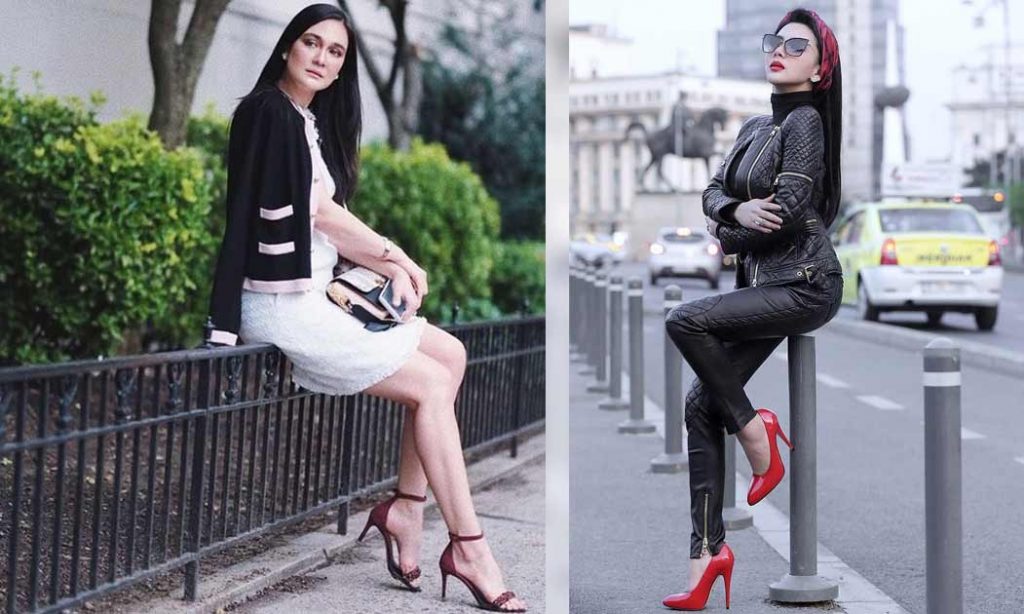 Syahrini dan luna heels 2