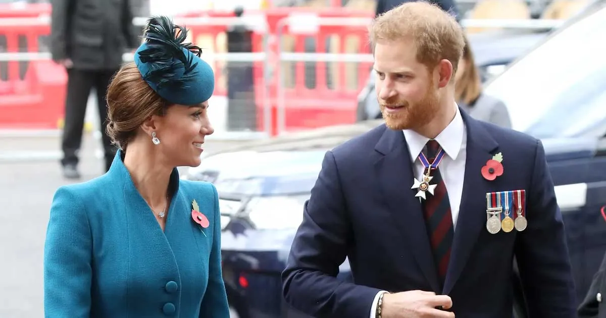 Pangeran Harry Jaga Jarak dengan Kate Middleton Saat di Anzac Day