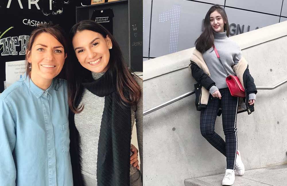 perbandingan gaya irish bella dan ranty maria 2