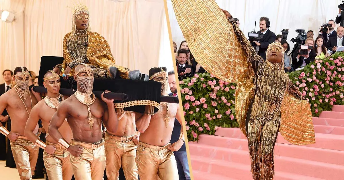Layaknya Raja Mesir, Aksi Billy Porter di Met Gala Bikin Speechless