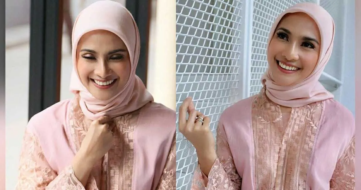 7 Gaya Maudy Koesnaedi dalam Balutan Hijab Warna-warni