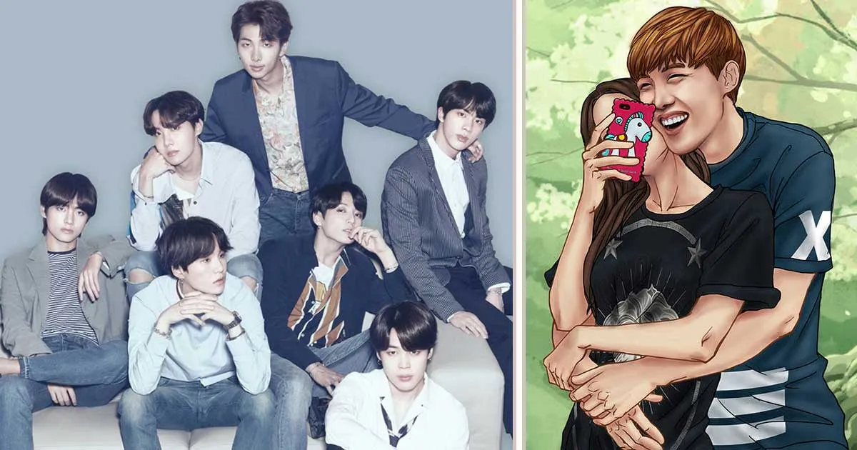 Gimana Rasanya Jadi Pacar BTS? Illustrasi Ini Menjawab Khayalanmu