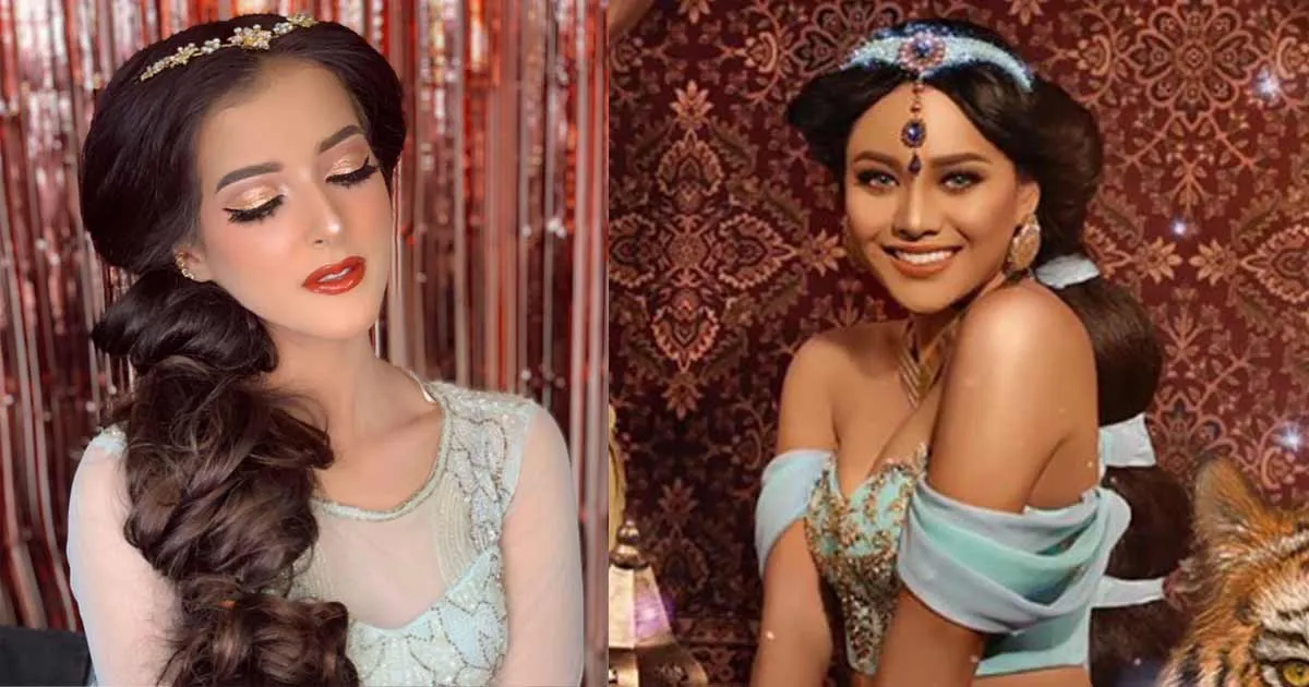 6 Seleb Berdandan Ala Putri Jasmine, Mana yang Paling Mirip?