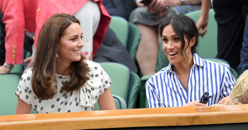kate middleton jenguk anak meghan markle