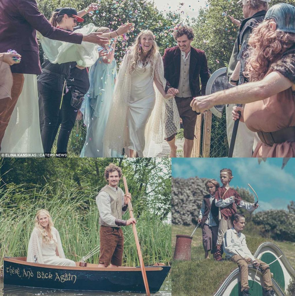 tema pernikahan fantasi the lord of the rings