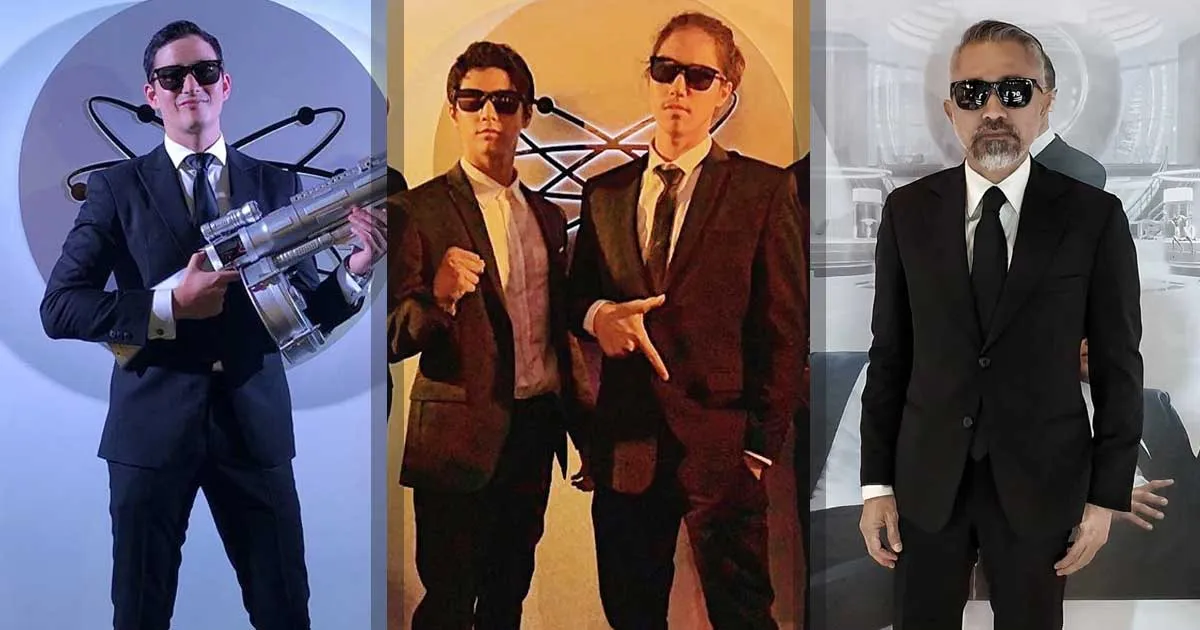 Gaya Kocak 14 Artis Indonesia Setelah Direkrut Men in Black