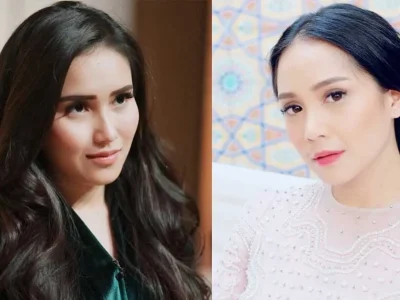gaya ayu ting ting dan nagita slavina