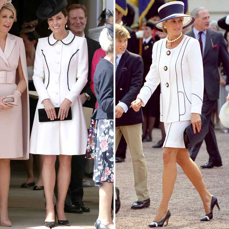 kate middleton di order of garter