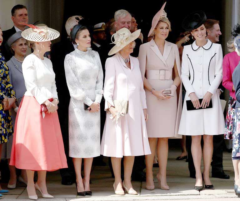 ratu maxima di order of garter