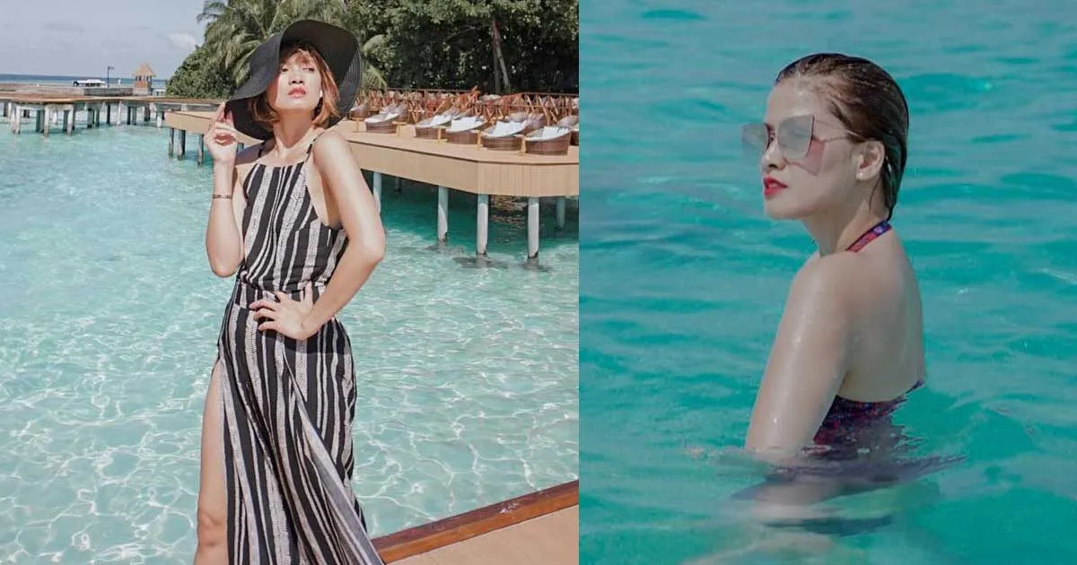 Intip 5 Gaya Seksi Chika Jessica Saat Main Air di Maldives, Seger Banget!