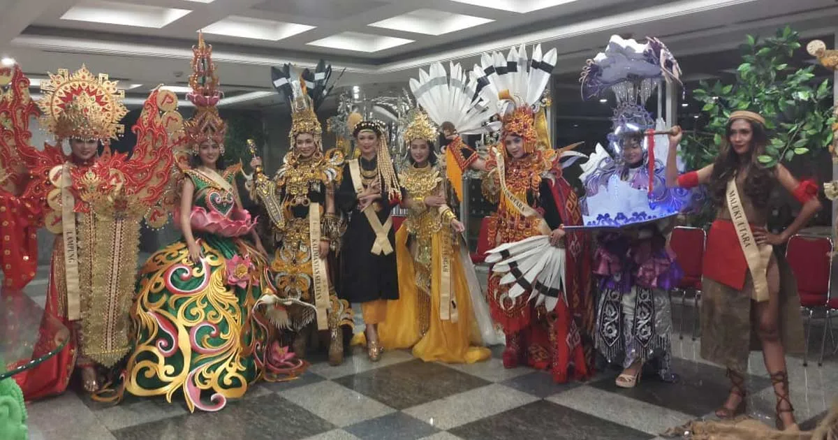 34 Finalis MGI 2019 Sukses Lewati Penjurian Kostum Tradisional
