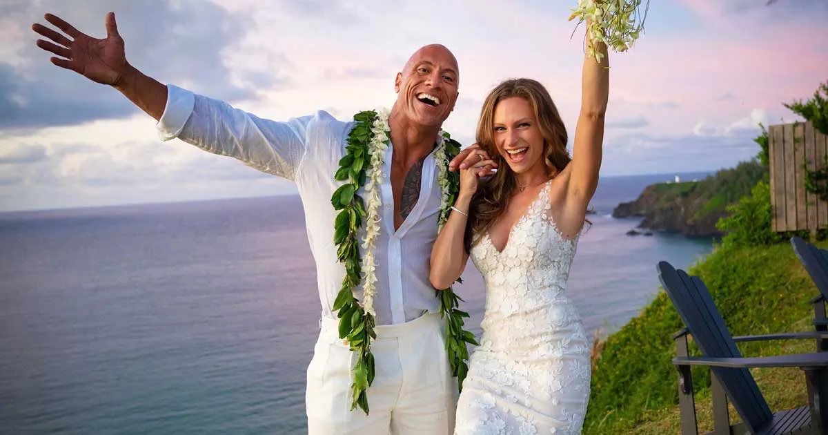 Elegannya Gaun Pernikahan Ratusan Juta Milik Istri The Rock