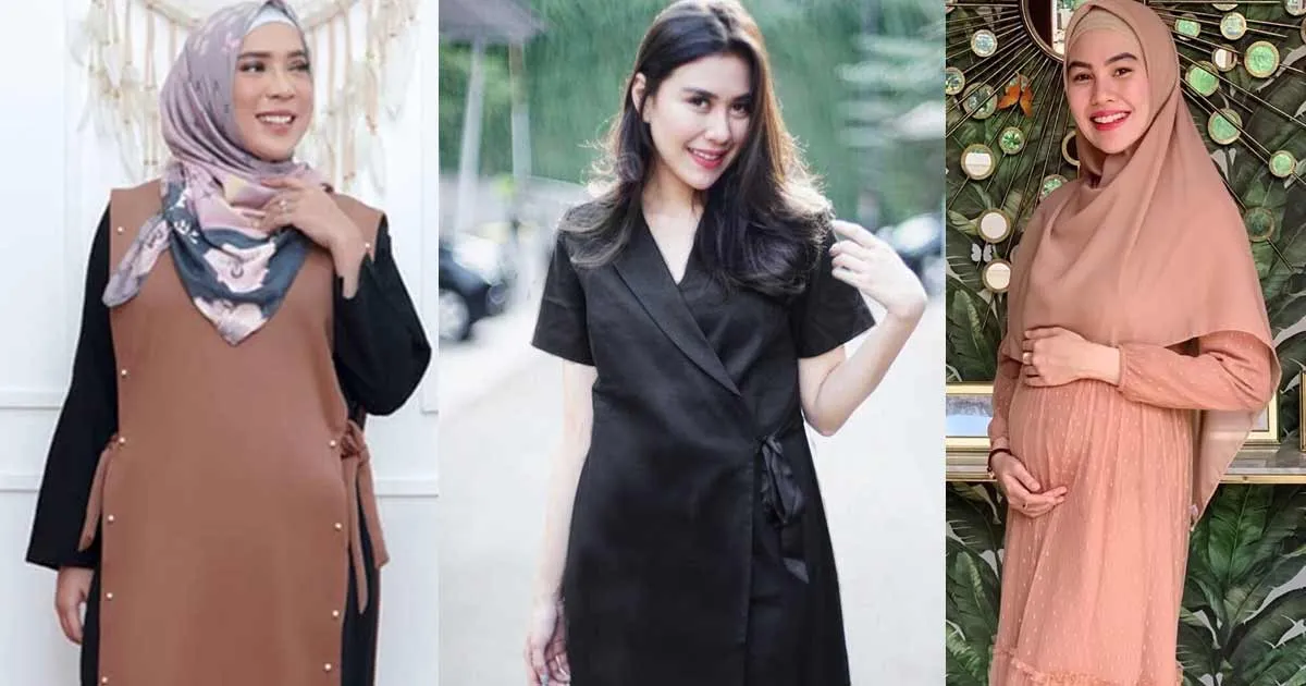 Centilnya Fitrop, Syahnaz dan Kartika Putri Saat Jadi Trio Bumil