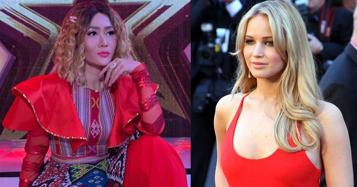 Ketika Inul Contek Gaya Jennifer Lawrence, Siapa yang Paling Kece?