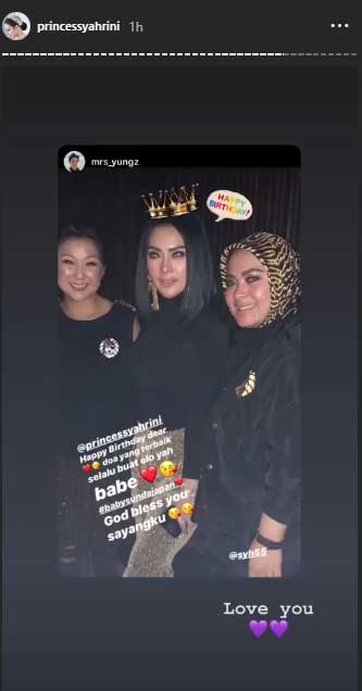 ulang-tahun-syahrini hamil